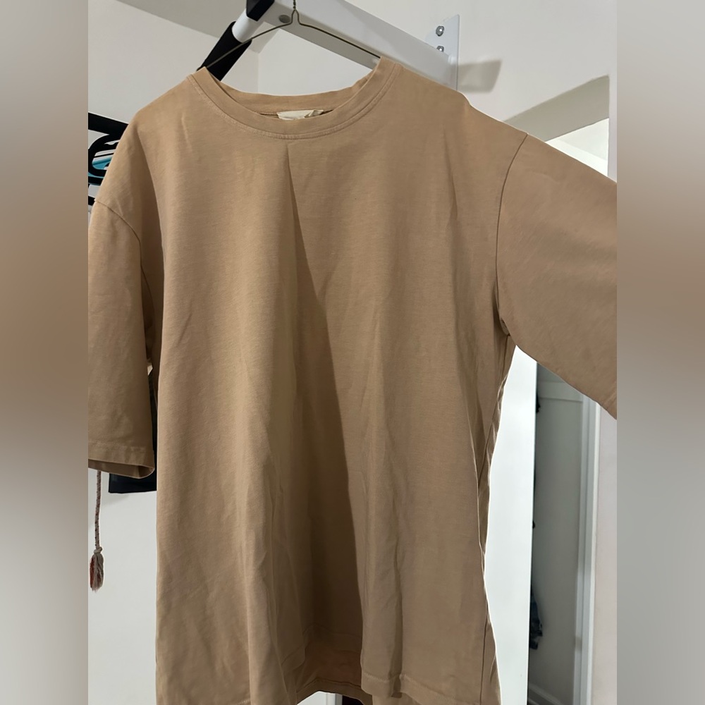 Tan Short Sleeve T-Shirt